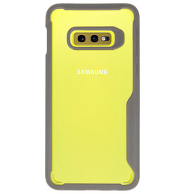 Coques Rigides Transparent Focus pour Samsung Galaxy S10e Gris