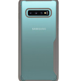 Focus Casi rigidi trasparenti per Samsung Galaxy S10 Plus Grigio