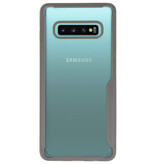 Focus Transparent Hard Cases für Samsung Galaxy S10 Plus Grau