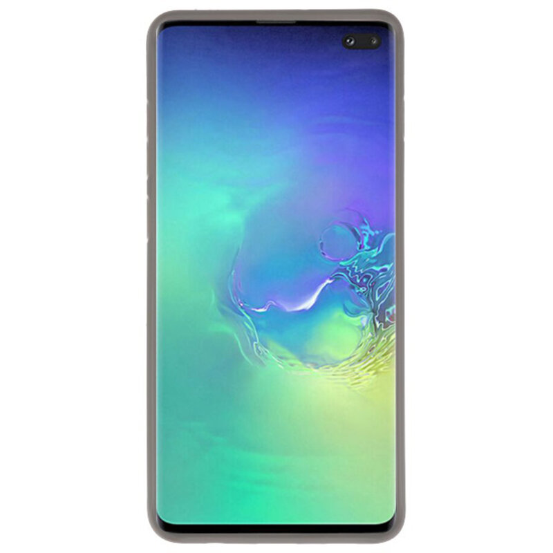 Focus Casi rigidi trasparenti per Samsung Galaxy S10 Plus Grigio