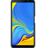 Focus Transparent Hard Cases für Samsung Galaxy A7 2018 Navy