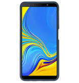 Focus Casi rigidi trasparenti per Samsung Galaxy A7 2018 Navy