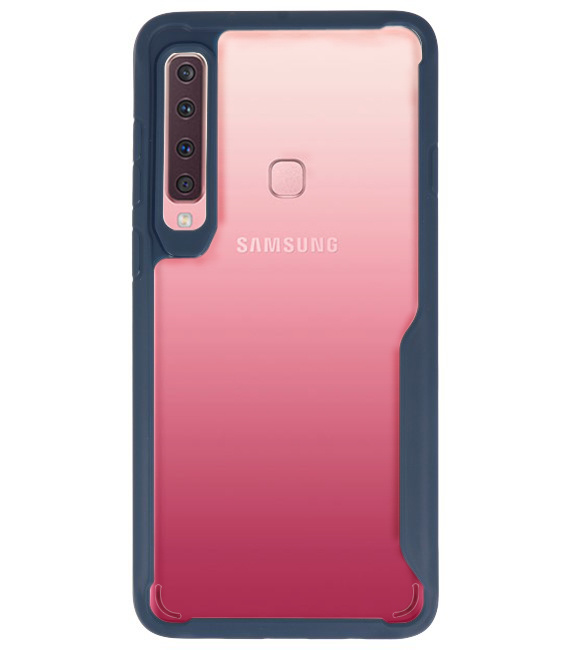 Focus Casi rigidi trasparenti per Samsung Galaxy A9 2018 Navy