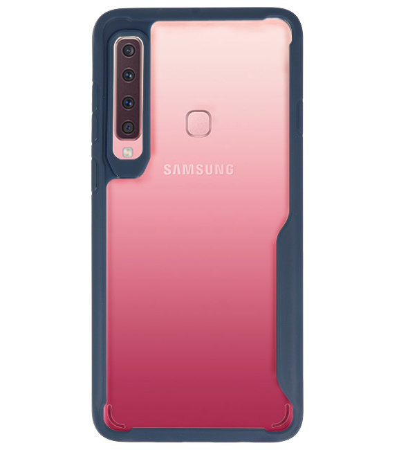 Focus Transparent Hard Cases für Samsung Galaxy A9 2018 Navy