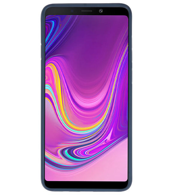 Focus Casi rigidi trasparenti per Samsung Galaxy A9 2018 Navy