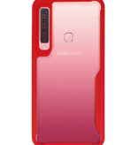 Focus Transparant Hard Cases voor Samsung Galaxy A9 2018 Rood