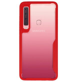 Focus Transparent Hard Cases für Samsung Galaxy A9 2018 Rot