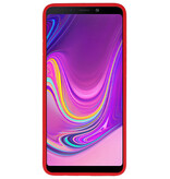 Focus Transparant Hard Cases voor Samsung Galaxy A9 2018 Rood