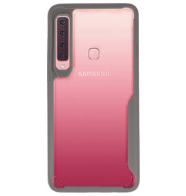 Funda Dura Transparente para Samsung Galaxy A9 2018 Gris