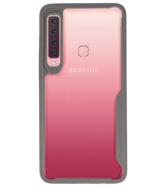 Focus Transparant Hard Cases voor Samsung Galaxy A9 2018 Grijs