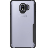 Fokus gennemsigtige hårde etuier til Samsung Galaxy J4 Black
