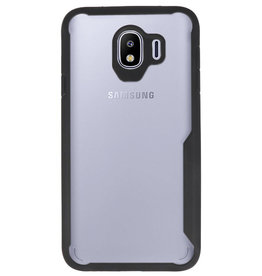 Funda Dura Transparente para Samsung Galaxy J4 Negro