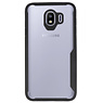 Focus Transparent Hard Cases für Samsung Galaxy J4 Schwarz