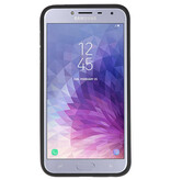 Funda Dura Transparente para Samsung Galaxy J4 Negro