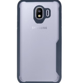 Focus Casi rigidi trasparenti per Samsung Galaxy J4 Navy