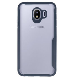 Focus Casi rigidi trasparenti per Samsung Galaxy J4 Navy