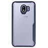 Focus Casi rigidi trasparenti per Samsung Galaxy J4 Navy