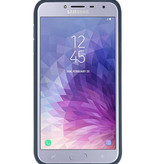 Focus Casi rigidi trasparenti per Samsung Galaxy J4 Navy