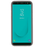 Coques Rigides Transparent Focus pour Samsung Galaxy J6 Gris