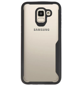 Coques Rigides Transparent Focus pour Samsung Galaxy J6 Noir