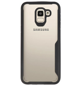 Funda Dura Transparente para Samsung Galaxy J6 Negro