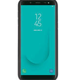 Fokus gennemsigtige hårde etuier til Samsung Galaxy J6 Black