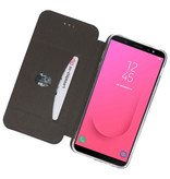 Slim Folio Taske til Samsung Galaxy J8 2018 Navy