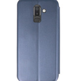 Slim Folio Case voor Samsung Galaxy J8 2018 Navy