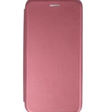 Etui Folio Slim pour Samsung Galaxy J8 2018 Bordeaux Rouge
