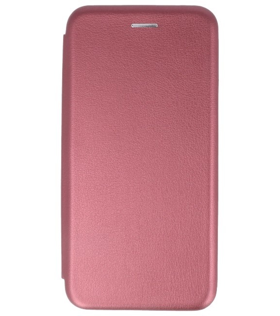 Slim Folio-Hülle für Samsung Galaxy J8 2018 Bordeauxrot