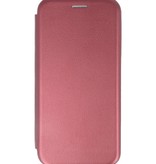 Custodia Folio sottile per Samsung Galaxy J6 2018 Bordeaux rossa