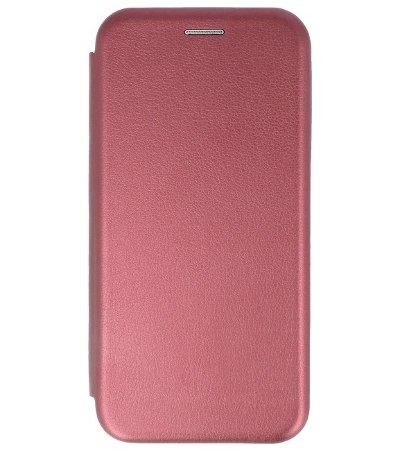 Etui Folio Slim pour Samsung Galaxy J6 2018 Bordeaux Rouge