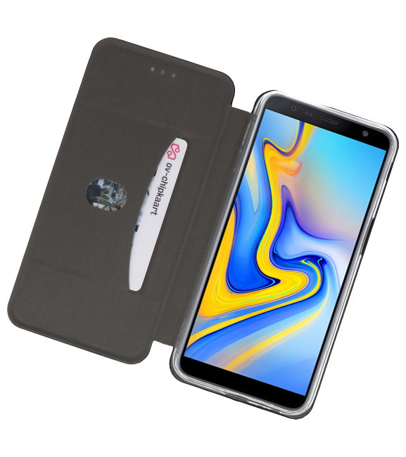 Slim Folio Case for Samsung Galaxy J6 Plus Black