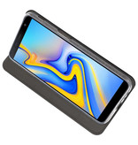 Etui Folio Slim pour Samsung Galaxy J6 Plus Noir