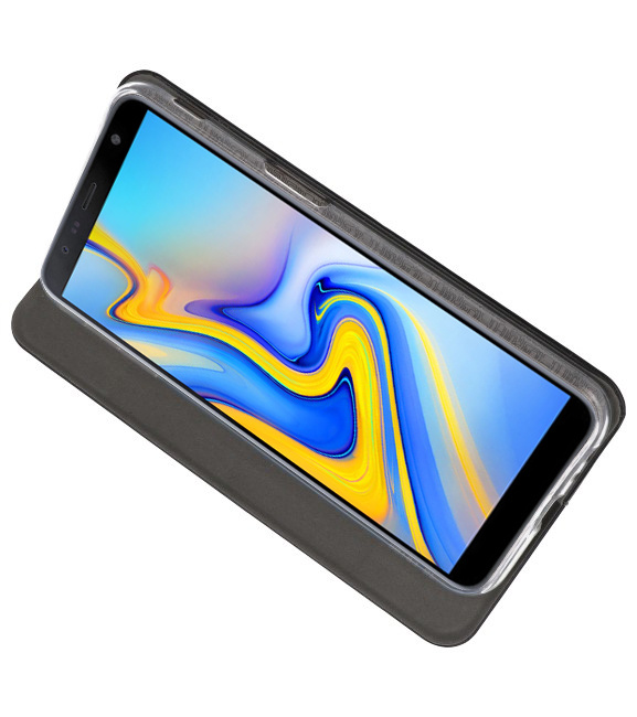 Funda Slim Folio para Samsung Galaxy J6 Plus Negro