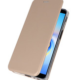Custodia Folio sottile per Samsung Galaxy J6 Plus Gold