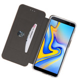 Etui Folio Slim pour Samsung Galaxy J6 Plus Gold