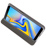 Custodia Folio sottile per Samsung Galaxy J6 Plus Grey