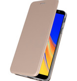 Slim Folio-Hülle für Samsung Galaxy J4 Plus Gold