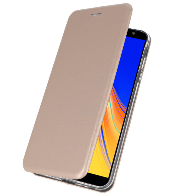 Slim Folio-Hülle für Samsung Galaxy J4 Plus Gold