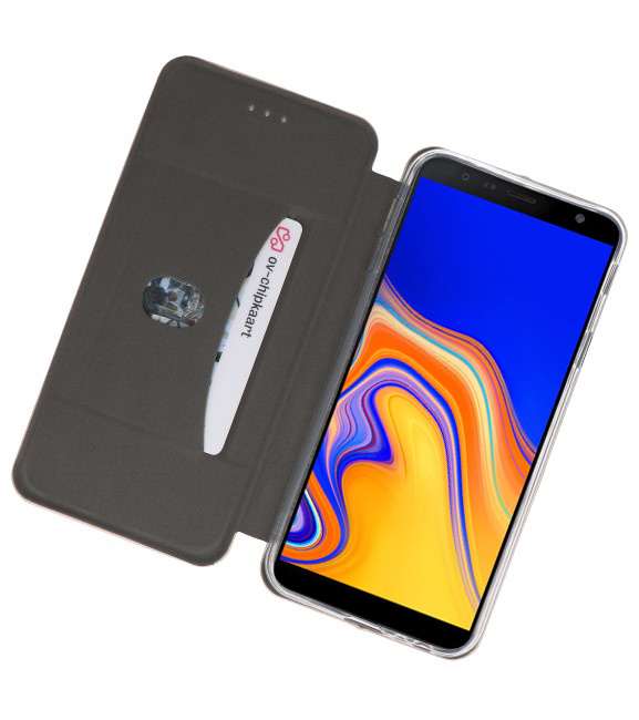 Slim Folio Case voor Samsung Galaxy J4 Plus Goud