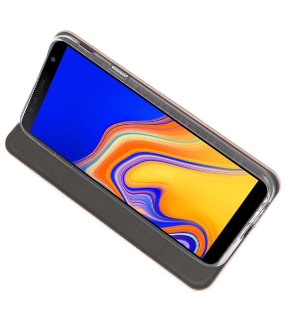 Funda Slim Folio para Samsung Galaxy J4 Plus Gold