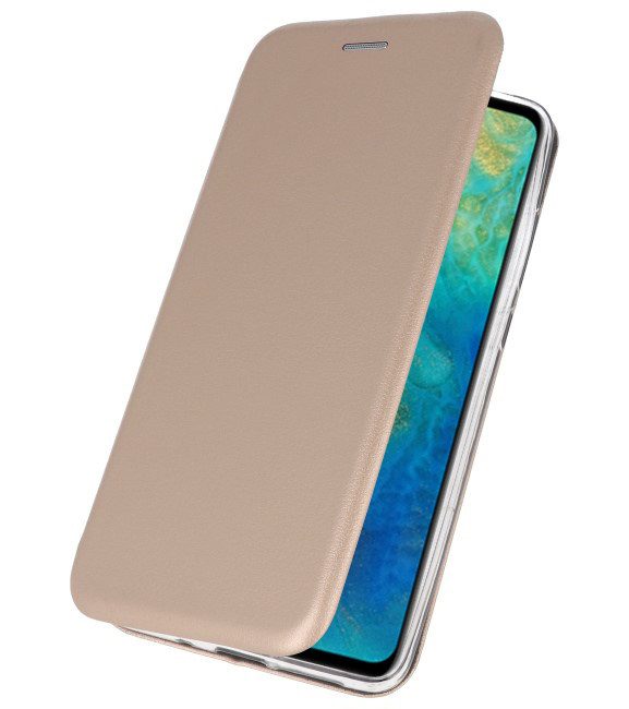 Schmaler Folio-Koffer für Huawei Mate 20 Gold