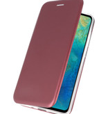 Slim Folio Case voor Huawei Mate 20 Bordeaux Rood