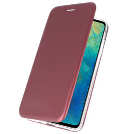 Etui Folio Slim pour Huawei Mate 20 Bordeaux Rouge