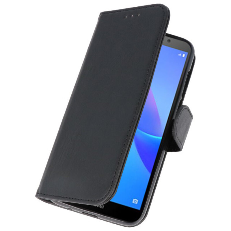 Custodia a portafoglio Custodia per Huawei Y5 Lite 2018 nera