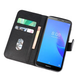 Bookstyle Wallet Cases Taske til Huawei Y5 Lite 2018 Black