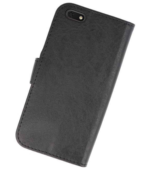 Bookstyle Fundas Wallet Case para Huawei Y5 Lite 2018 Negro