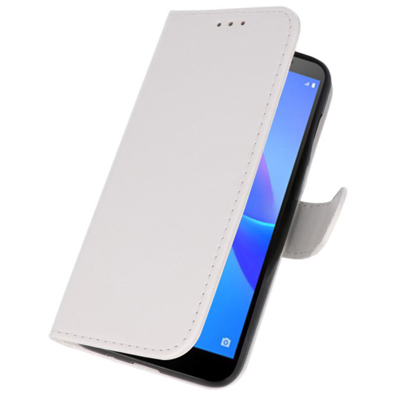Custodia a portafoglio per Custodia per Huawei Y5 Lite 2018 bianca