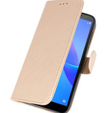 Fundas estilo billetera estilo libro para Huawei Y5 Lite 2018 Gold